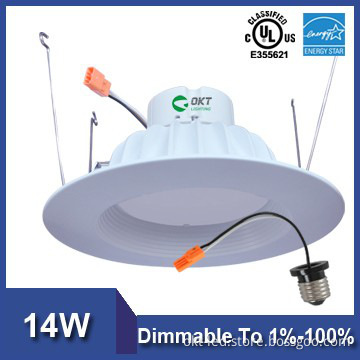 new retrofit manufacturer direct price UL 14w 6inch led downlight bulb